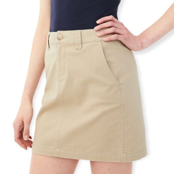 🔃Aeropostale Tan Uniform Skirt - Picture 4 of 7